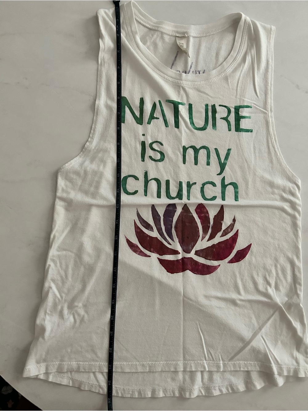 Nature is my Church Tank M - Picture 5 of 6